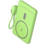 Leotec Power Bank Inalámbrico 5000mAh 20W Verde